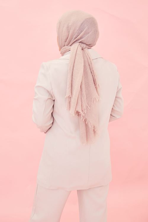 Retro Palazzo Ceket-Açık Gri