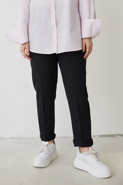 Kumaş Pantolon-Siyah