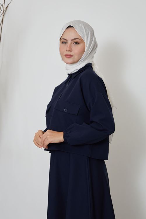 Etek Takım-Lacivert