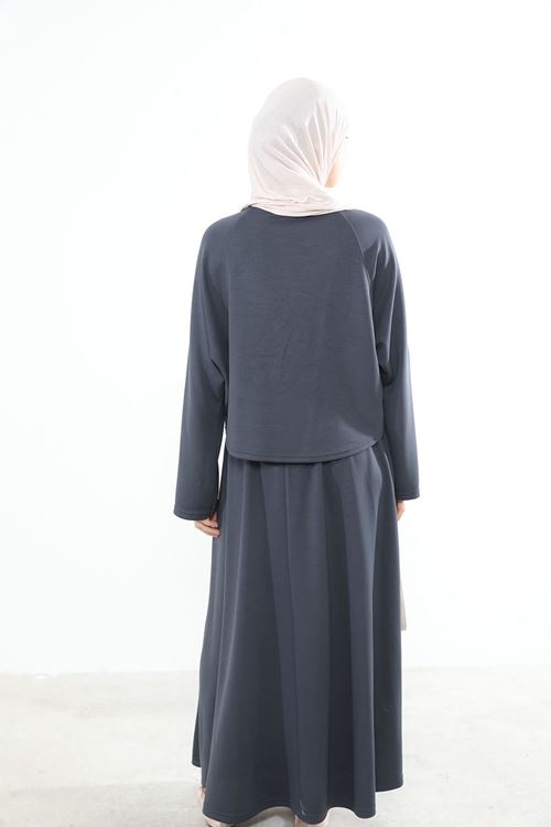 Yarasa Kol Oysho  Etekli Takım-Antrasit