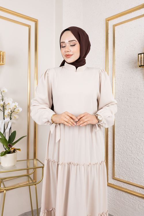 Kat Kat Bible Elbise-Taş