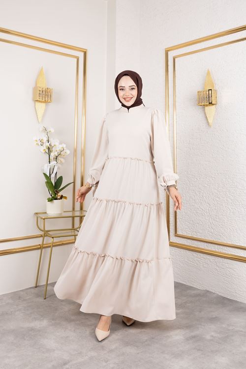 Kat Kat Bible Elbise-Taş