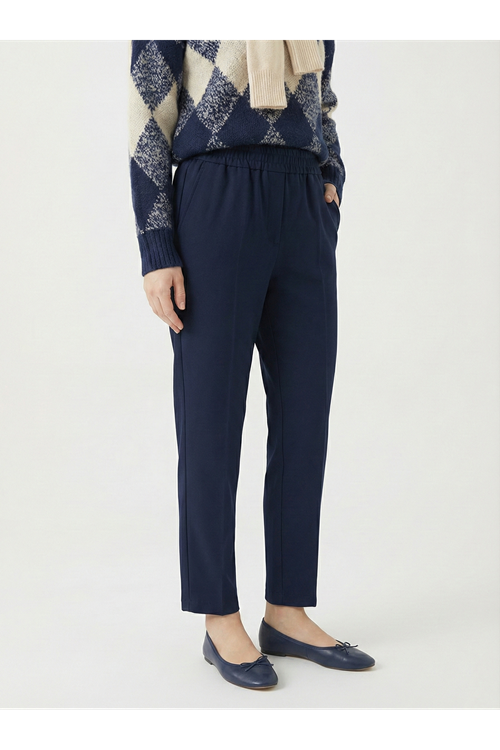 Dar Paça Atlas Pantolon-Lacivert