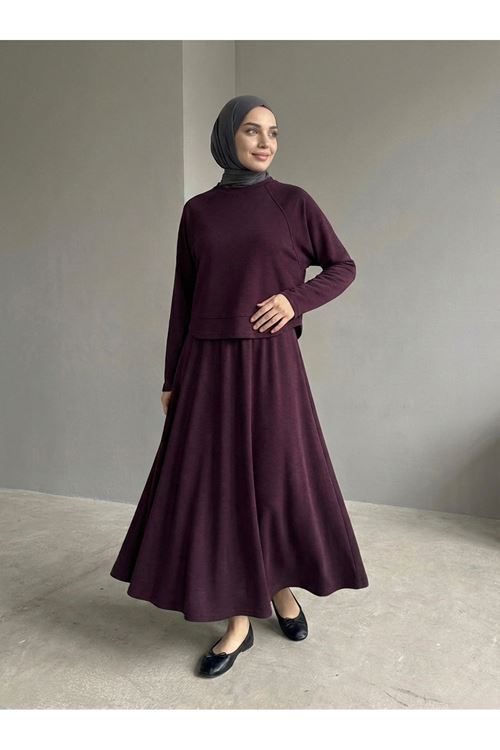 Pike Etekli Takım-Bordo