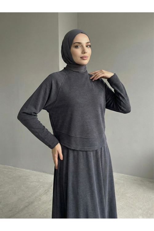 Pike Etekli Takım-Siyah