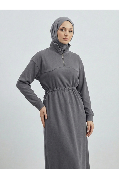 Beli StoperTünelli Elbise-Antrasit