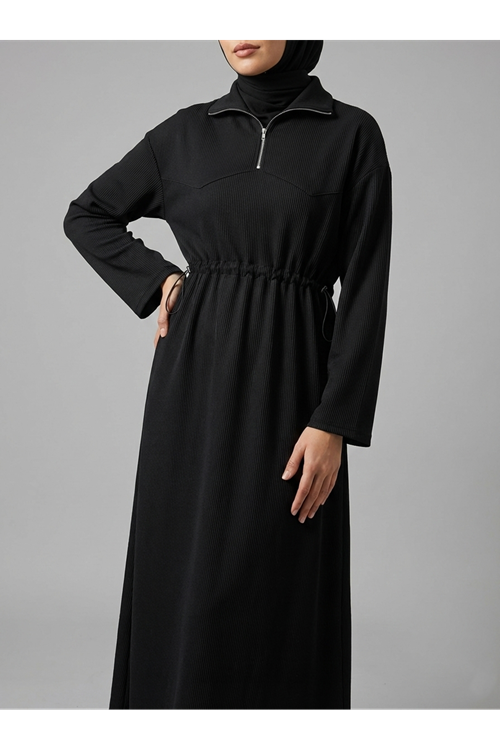 Beli StoperTünelli Elbise-Siyah