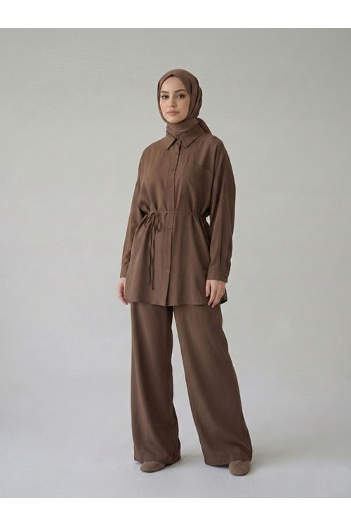 Cep Deatay Modal Takım-Kahve