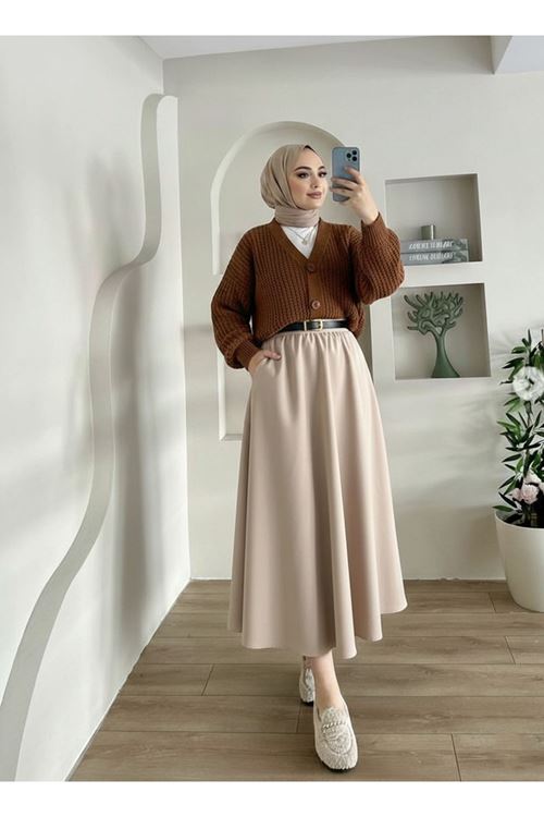 Kemer Detay Cepli Etek-Taş