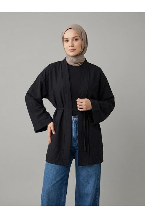 Çilek Hırka-Siyah