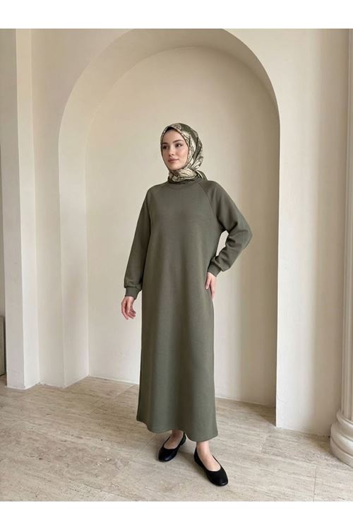 Reglan Kol Oysho Elbise-Haki