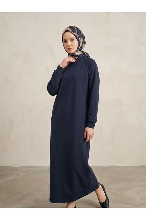 Reglan Kol Oysho Elbise-Lacivert