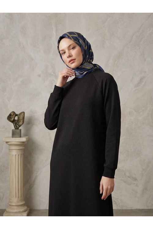 Reglan Kol Oysho Elbise-Siyah