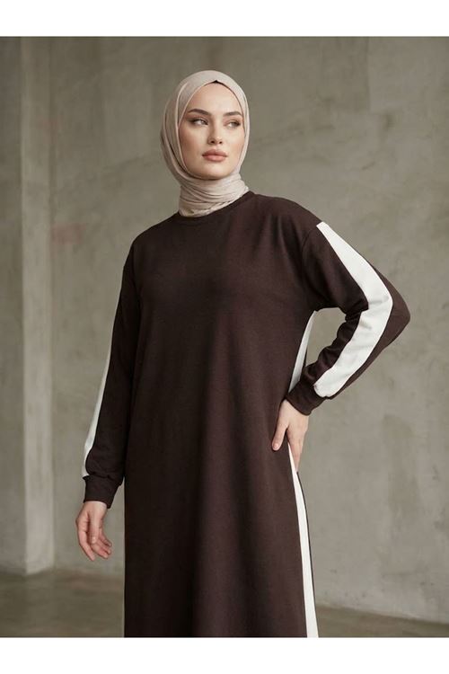 Garnili Oysho Elbise-Kahve