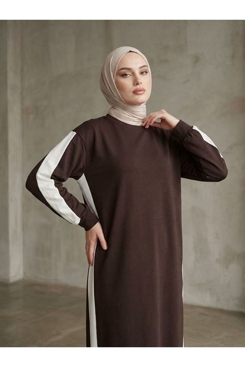 Garnili Oysho Elbise-Kahve