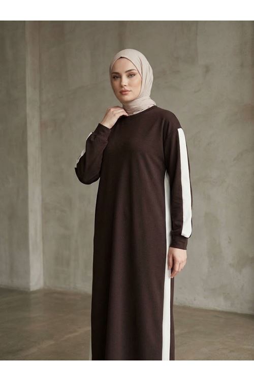 Garnili Oysho Elbise-Kahve