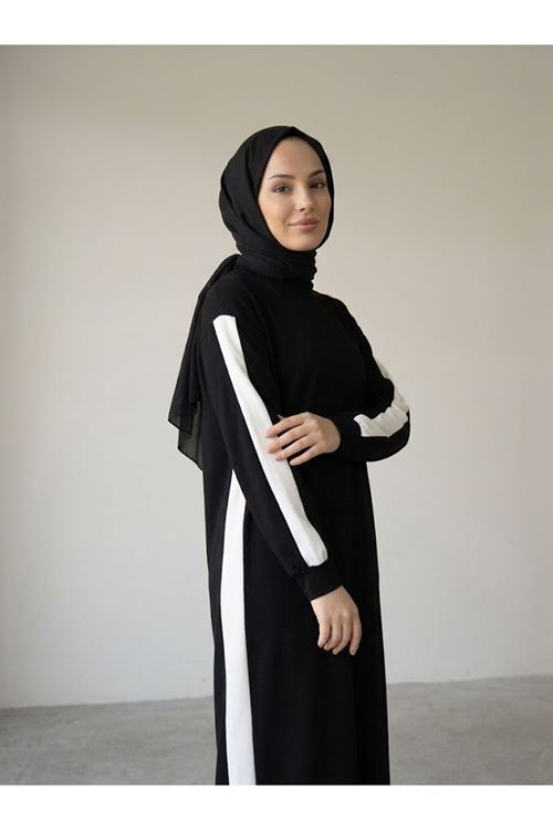 Garnili Oysho Elbise-Siyah