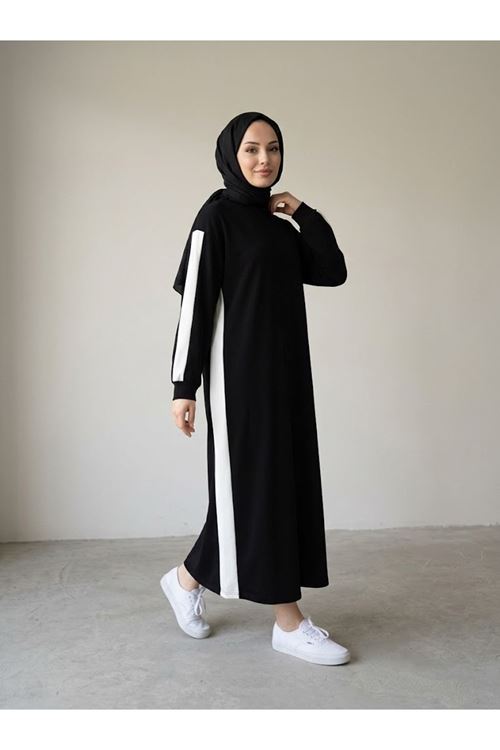 Garnili Oysho Elbise-Siyah