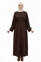 Kol Biye Detay Oysho Elbise-Kahve