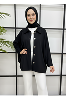 Casual Relax Fit Giy Çık-Siyah