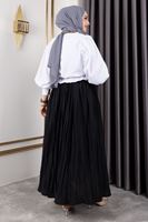 Astarlı Kraş Etek-Siyah