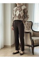 Dar Paça Atlas Pantolon-Kahve