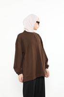 Yaka Detay Oysho Tunik-Kahve