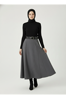 Kelebek Detaylı Etek-Antrasit