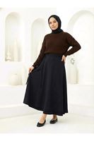 Ön Kapak Detay Scuba Etek-Siyah