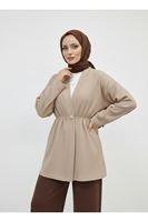 Düğme Detay Hırka-Taş