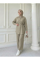 Pantolonlu Takım-Vizon