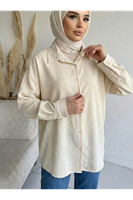 Kendinden Çizgili Tunik-Taş