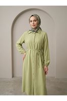 Uzun Tensel Tunik-YAĞ YEŞİLİ