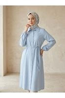 Uzun Tensel Tunik-Mavi