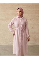 Uzun Tensel Tunik-Pembe