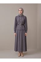 Ön Pensli Etekli Takım-Antrasit