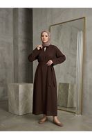 Yarasa Elbise-Kahve