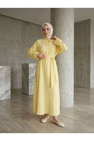 Yarasa Elbise-Sarı
