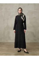 Çilek Elbise-Siyah