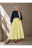 Astarlı Vual Etek-Sarı