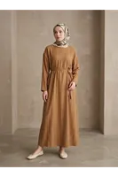 Çilek Elbise-Taba
