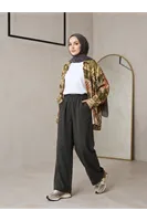 Cepli Yıkamalı Pantolon-Antrasit